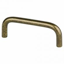 Berenson 6155-30AB-P - Zurich 3in Antique Brass Pull