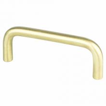 Berenson 6163-2SB-P - Zurich 3in Satin Brass Pull