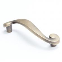 Berenson 7120-1RAB-C - Sonata 96mm Rustic Brushed Brass Pull