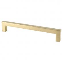 Berenson 9027-40CZ-P - Contemporary Advantage One 160mm CC Champagne Square Pull