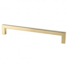 Berenson 9028-40CZ-P - Contemporary Advantage One 192mm CC Champagne Square Pull