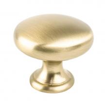 Berenson 9126-40CZ-P - Contemporary Advantage Four Champagne Wide Round Knob