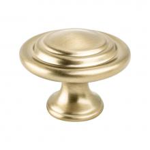 Berenson 9131-10CZ-P - Traditional Advantage Four Champagne Ringed Knob