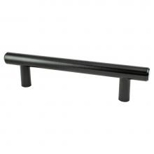 Berenson 9545-2055-P - Transitional Advantage Two 96mm CC Black T-Bar Pull