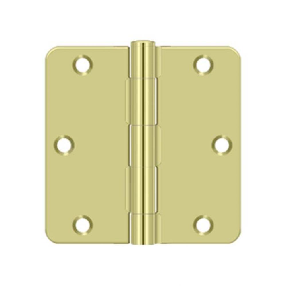 3-1/2&apos;&apos; x 3-1/2&apos;&apos; x 1/4&apos;&apos; Radius Hinge, Residential Thickness