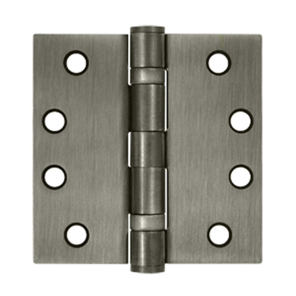 4&apos;&apos; x 4&apos;&apos; Square Hinge, HD, Ball Bearings