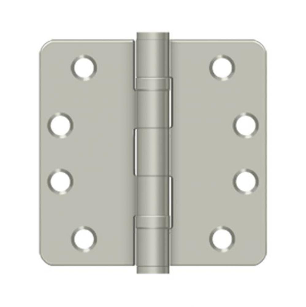 4&apos;&apos; x 4&apos;&apos; x 1/4&apos;&apos; Radius Hinge, HD, Ball Bearings