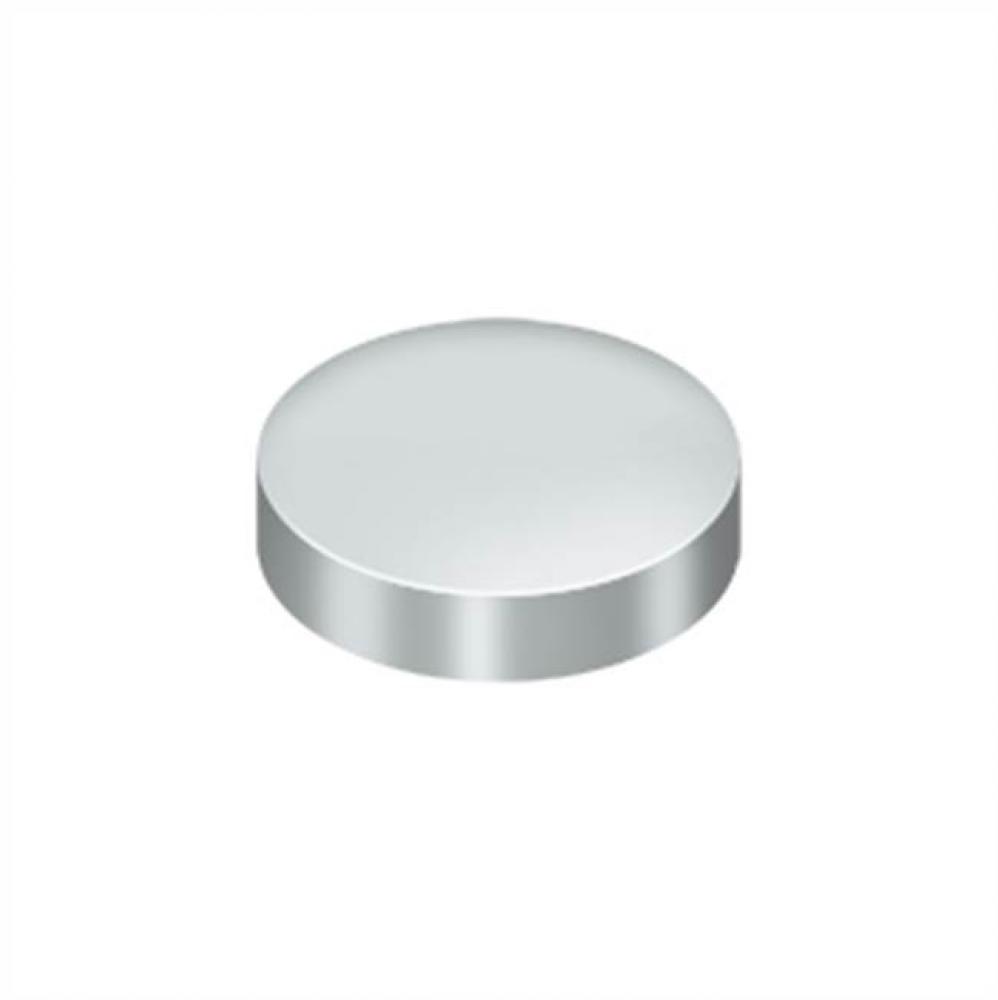 Screw Cover, Round, Flat, 1&apos;&apos; Diam