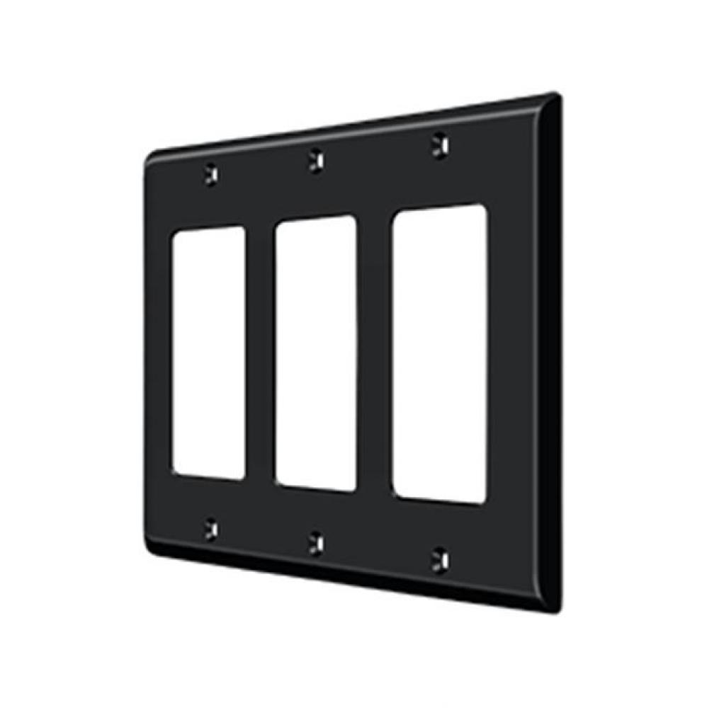 Switch Plate, Triple Rocker