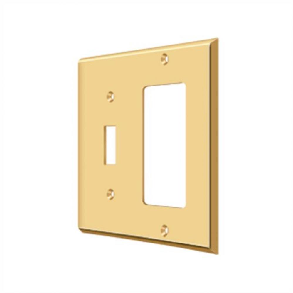 Switch Plate, Single Switch/Single Rocker