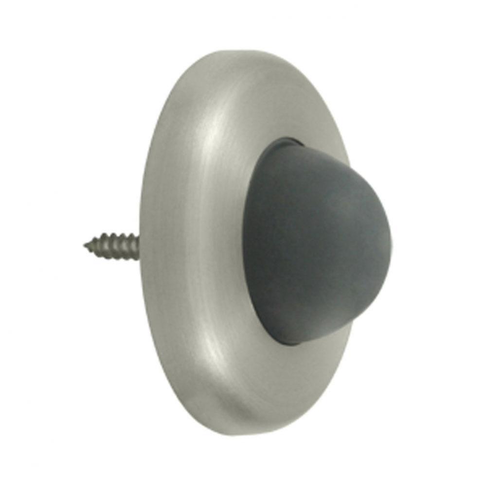 Wall Mount Convex Flush Bumper, 2-1/2&apos;&apos; Diam.