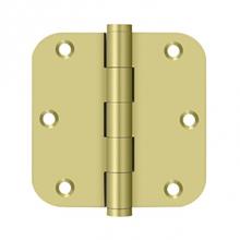 Deltana DSB35R53 - 3-1/2'' x 3-1/2'' x 5/8'' Radius Hinges