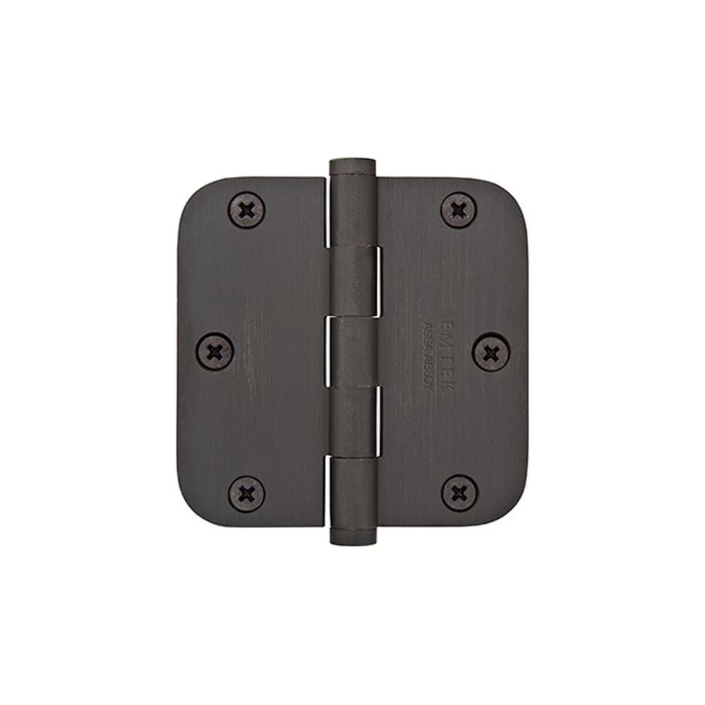 9100 Stl Hinge, SD, 5/8&apos;&apos; RdCr, 3.5, US3