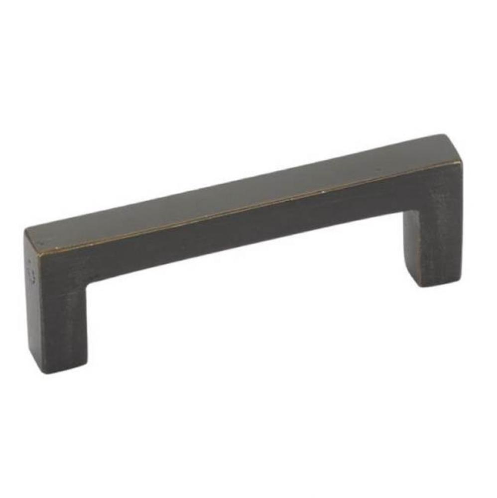 Rustic Modern Cabinet Pull, 5&apos;&apos; C-C, FB