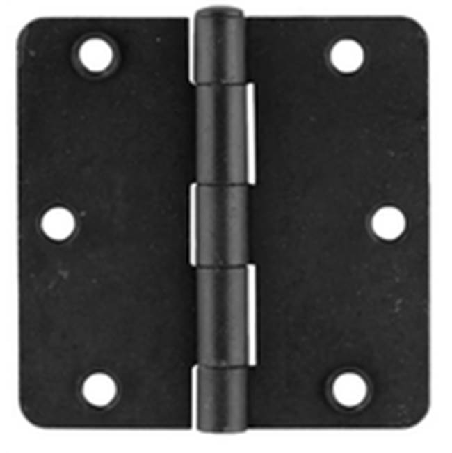 9100 Stl Hinge, SD, 1/4&apos;&apos;RdCr, 3.5, US19