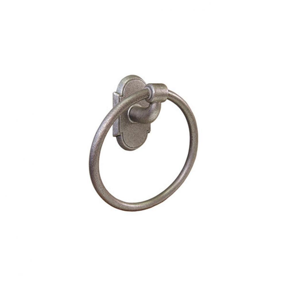 Stl Towel Ring, Rose 1, 6-1/2&apos;&apos;, FB