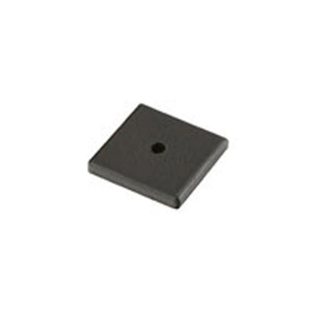 Brz Cab Square Back Plate, 1-1/4&apos;&apos;, FB