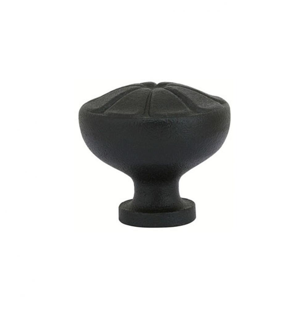 Wrought Steel Petal Cabinet Knob, 1&apos;&apos;, FBS