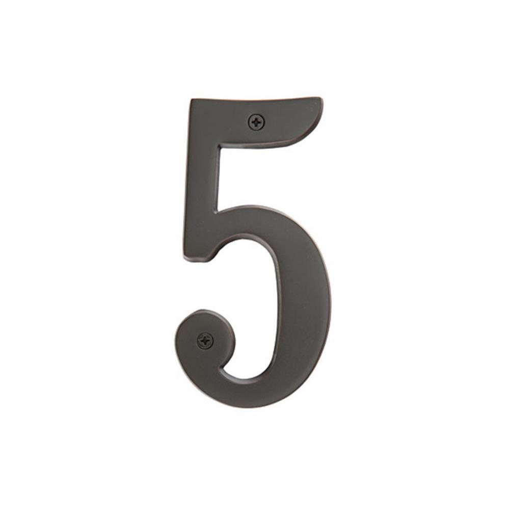 House Number Digit &apos;&apos;5&apos;&apos; 5-1/2&apos;&apos;, US10B