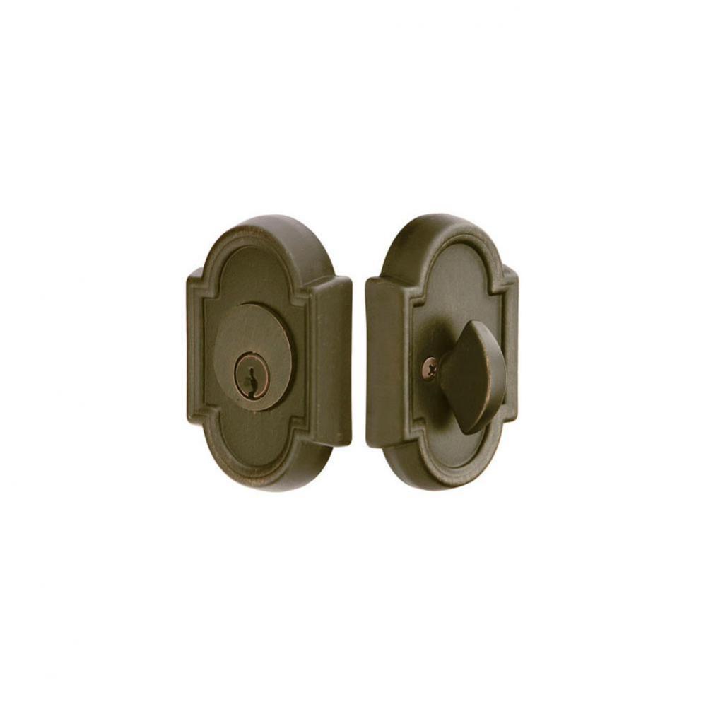 Weiser Keyway, DeadBolt No.11, Dbl, Tuscany, MB