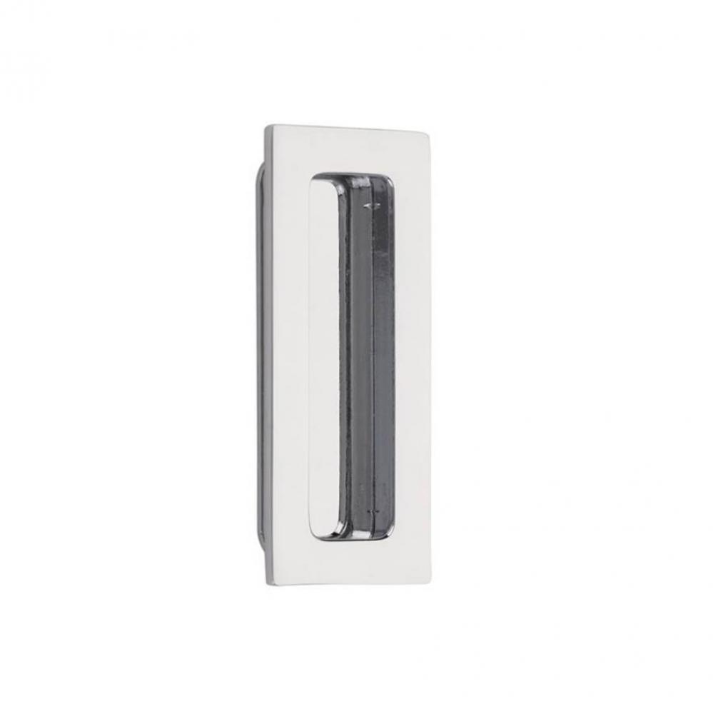 Brass Modern Rectangular Flush Pull 4&apos;&apos;, US26