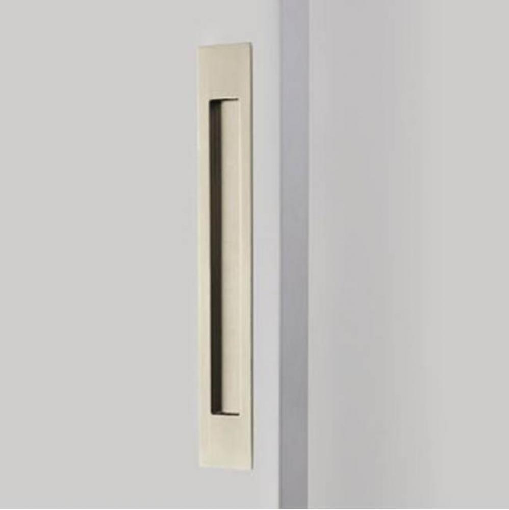 Brass Modern Rectangular Flush Pull 14&apos;&apos;, US15