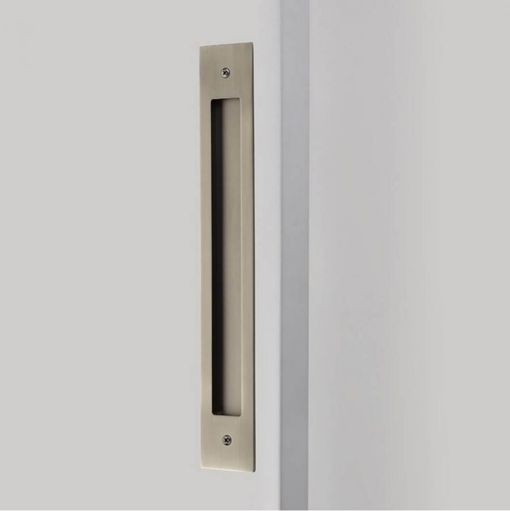 Modern Rectangular Flush Pull for Door Pull, 12&apos;&apos; C-C, US15A