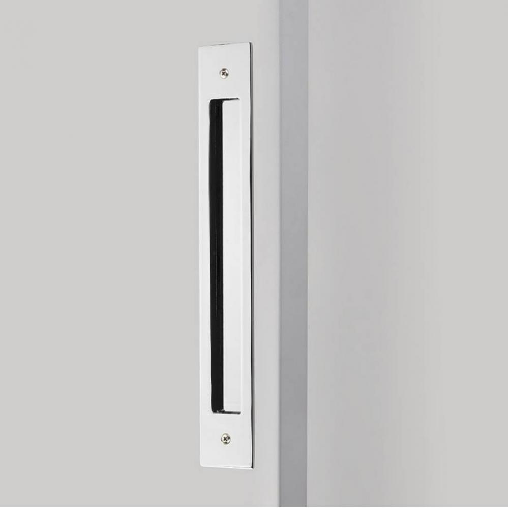 Modern Rectangular Flush Pull for Door Pull, 12&apos;&apos; C-C, US26