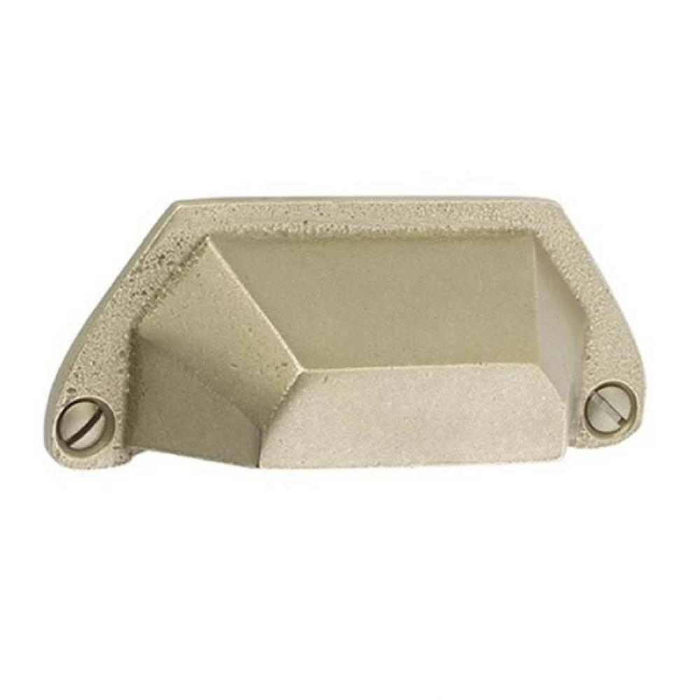 Sandcast Bronze Bin Pull, 3&apos;&apos; C-C, TWB