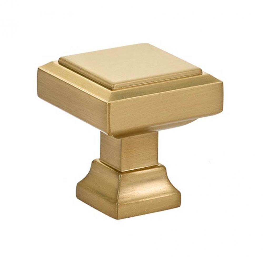 Geometric Square Knob, 1-1/4&apos;&apos;, US4