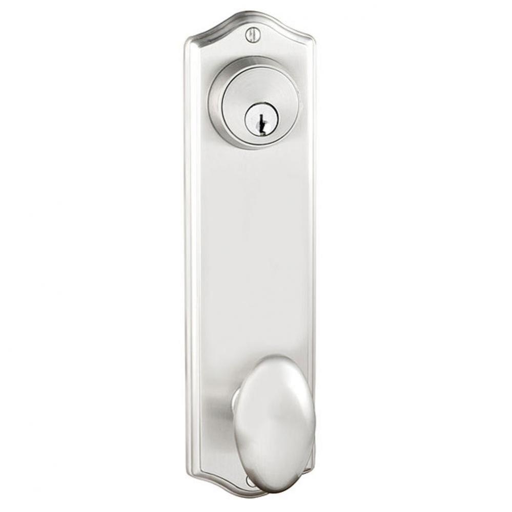 Passage Double Keyed, Sideplate Locksets Colonial 5-1/2&apos;&apos; Center to Center Keyed, Basel