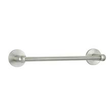 Emtek S70402SS - Stainless Steel Towel Bar, Disk Rosette, 12'', SS