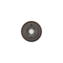 Emtek 240110B - Brass Drbell, Rope Ros, US10B
