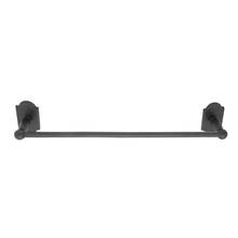 Emtek 230241FB - Bronze Towel Bar, No.1 Rosette, 12'', FB