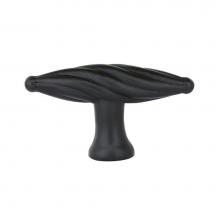 Emtek 86097FB - Tuscany Bronze Twist Finger Knob, 1-3/4'', FB