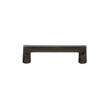 Emtek 86335FB - Sandcast Bronze Rail Pull, 6'' C-C, FB