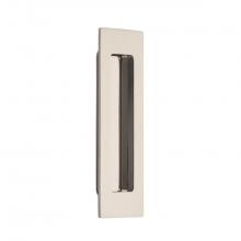 Emtek 220306US14 - Brass Modern Rectangular Flush Pull 6'', US14