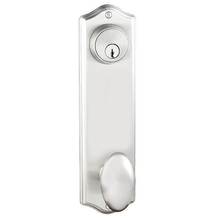 Emtek 8991BNUS10B - Passage Double Keyed, Sideplate Locksets Colonial 5-1/2'' Center to Center Keyed, Bern K