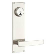 Emtek 8214TRTLHUS10B - Passage Double Keyed, Sideplate Locksets Modern 5-1/2'' Center to Center Keyed, Triton L