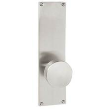 Emtek 8013ASUS10B - Dummy Pair, Sideplate Locksets Modern Non-Keyed 9'', Astoria Clear Knob, US10B