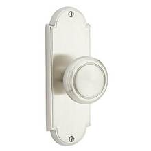 Emtek 8026ATNUS15 - Privacy, Sideplate Locksets Delaware Non-Keyed 7-1/8'', Athena Lever, US15