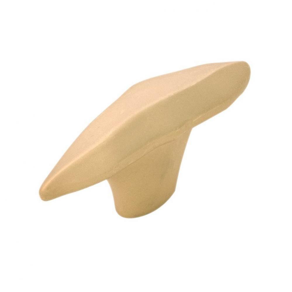 Willow Collection Knob 2-1/8&apos;&apos; X 5/8&apos;&apos; Flat Ultra Brass Finish