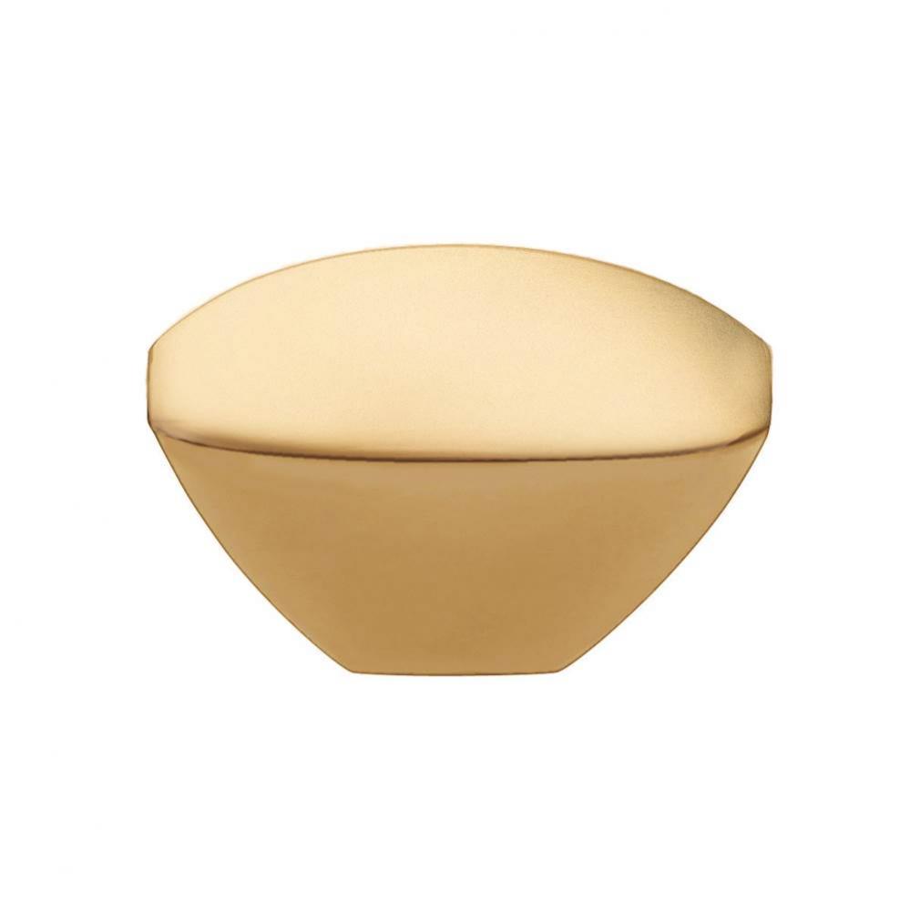 Velocity Collection Knob 1-7/16&apos;&apos; X 11/16&apos;&apos; Flat Ultra Brass Finish