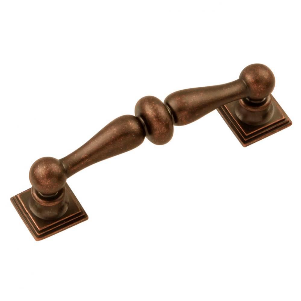 Somerset Collection Pull 3&apos;&apos; C/C Dark Antique Copper Finish