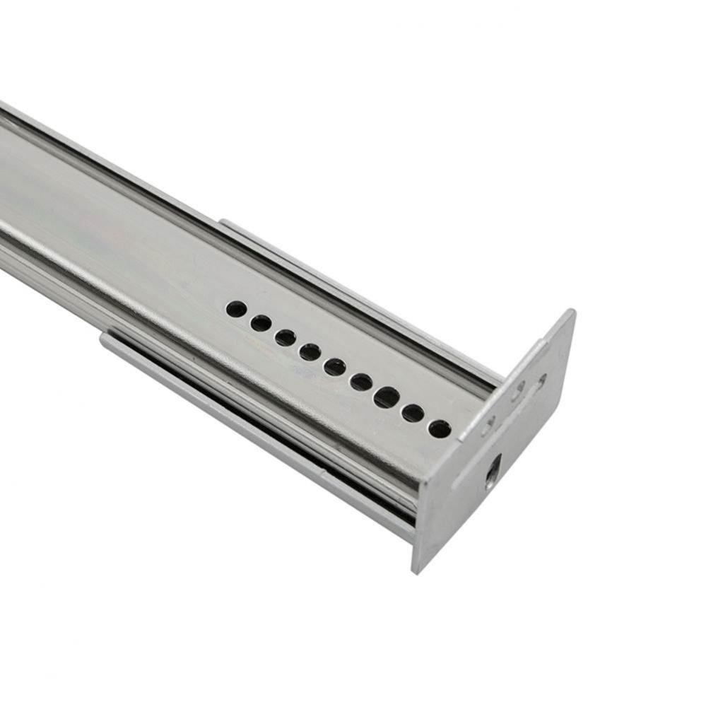 Drawer Slide Center Mount 3/4 Extension 18 Inch