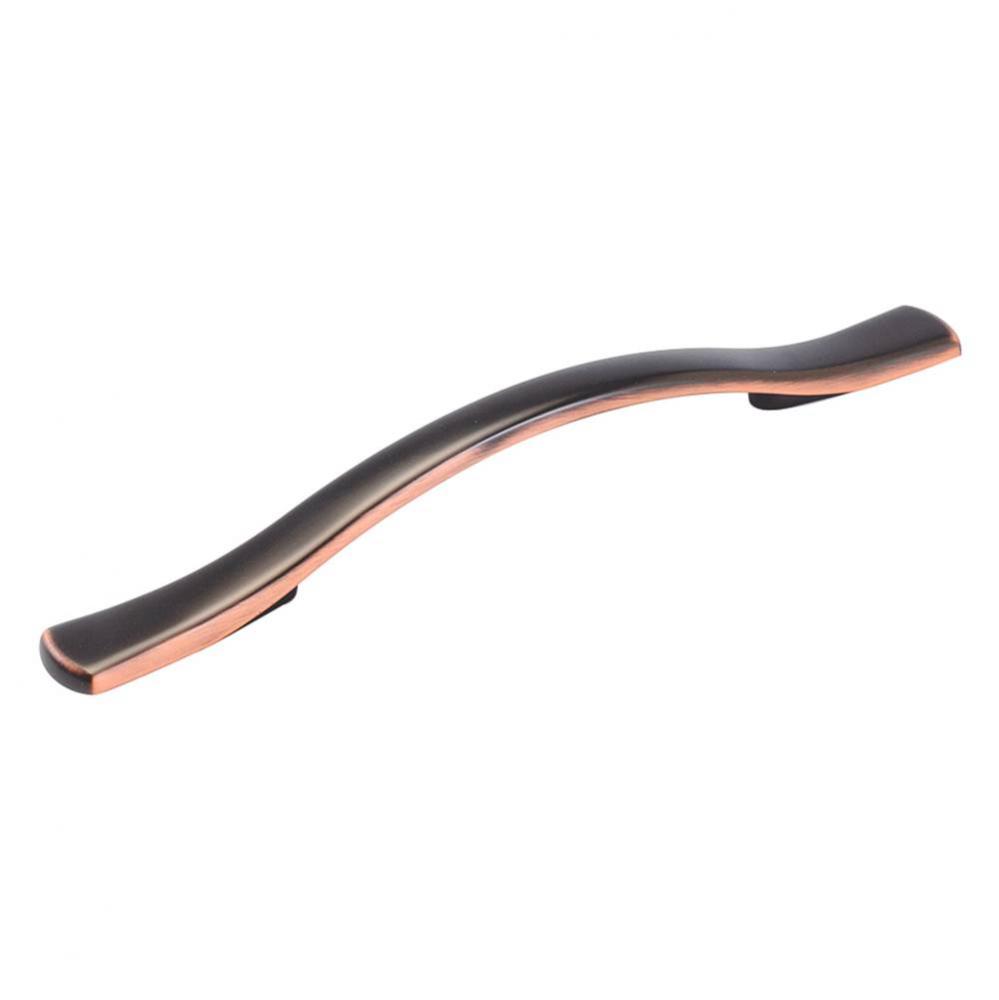 128mm Euro-Contemporary Refined Bronze Cabinet Pull