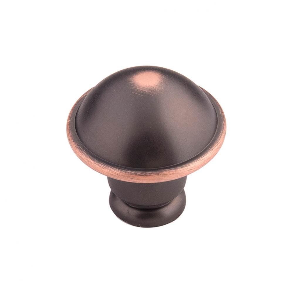 Savoy Collection Knob 1-1/4&apos;&apos; Diameter Oil-Rubbed Bronze Highlighted Finish