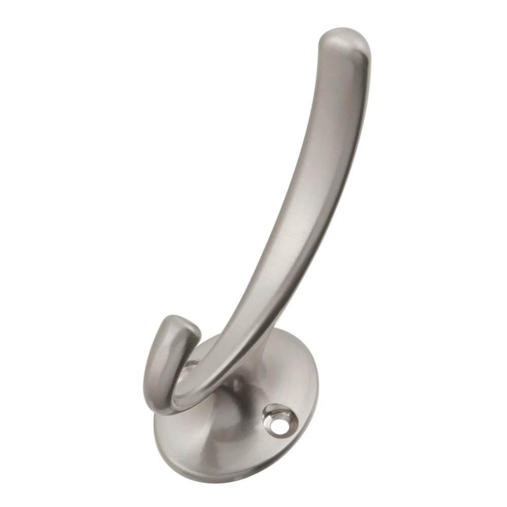 Coat Hook Double 7/8 Inch Center to Center