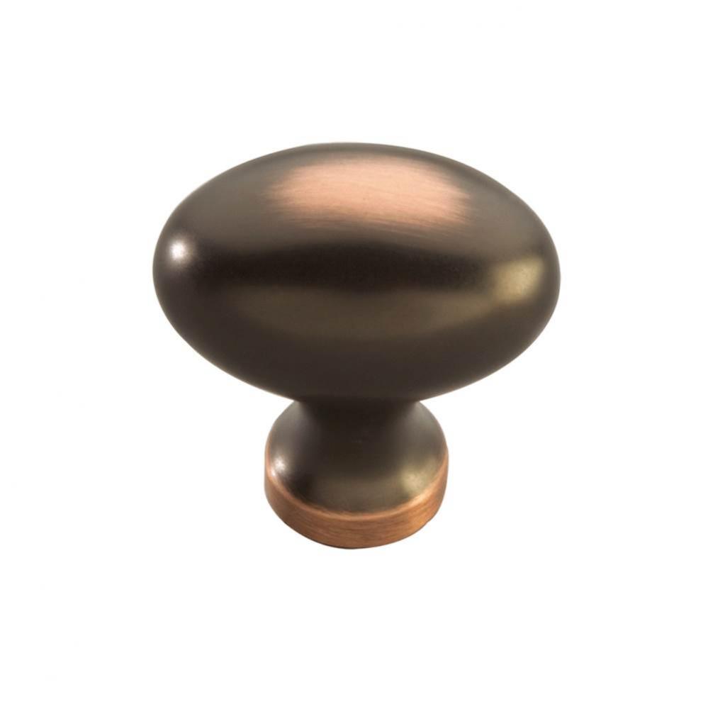 Knob 1-1/4 Inch X 13/16 Inch