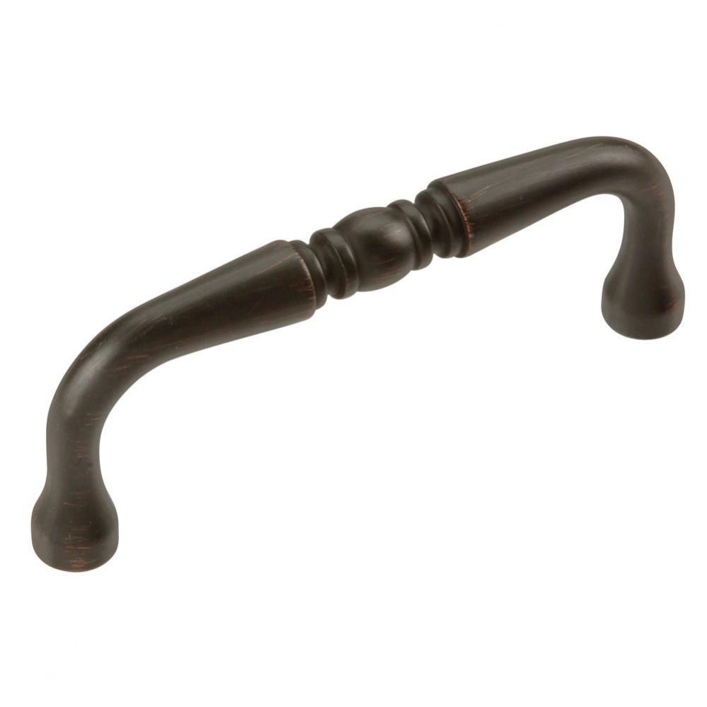 3 In. Williamsburg Vintage Bronze Cabinet Pull